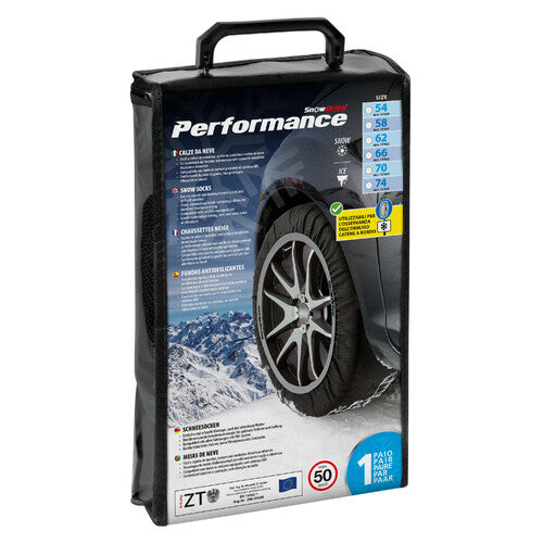 Coppia calze da neve per auto