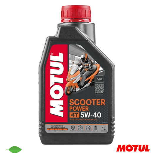 MOTUL Scooter Power 4T 5W40 MA 1 litro di olio motore