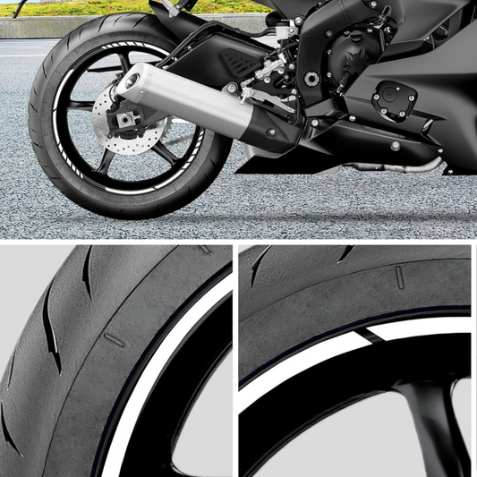 Confezione Adesivi Set Completo di Cerchi