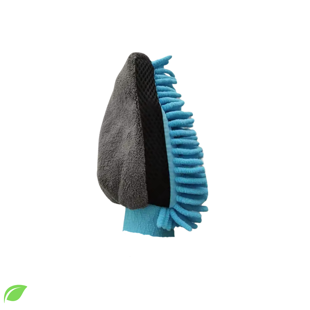 Guanto per lavaggio auto in ciniglia