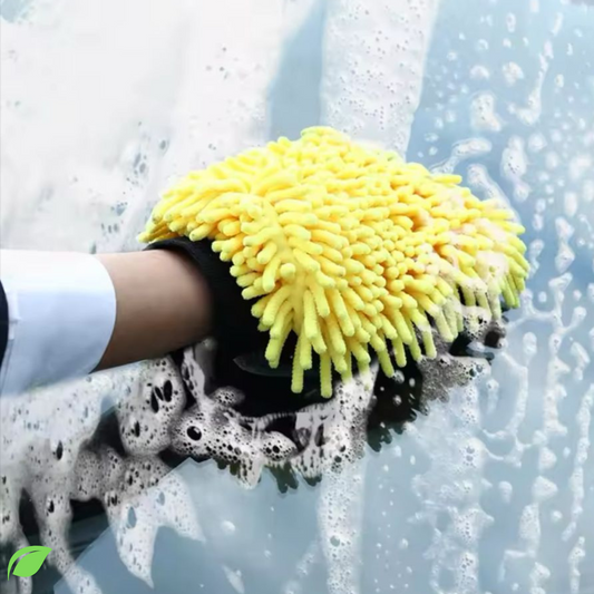 Guanto per lavaggio auto in ciniglia